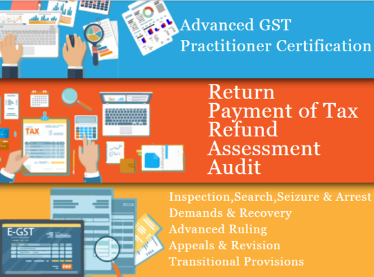 GST Certification Course in Delhi, NCR, 110058 SLA